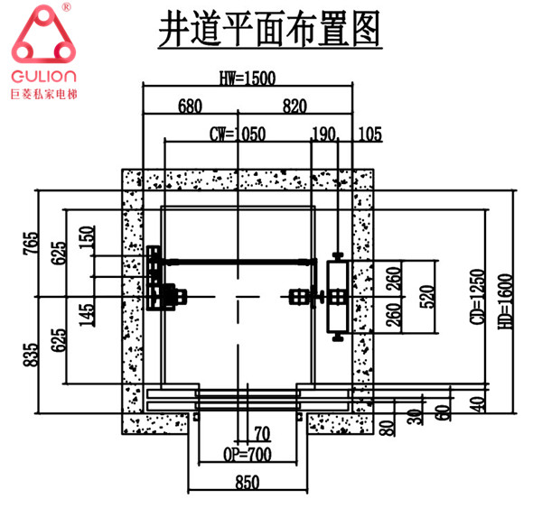 苏州别墅电梯