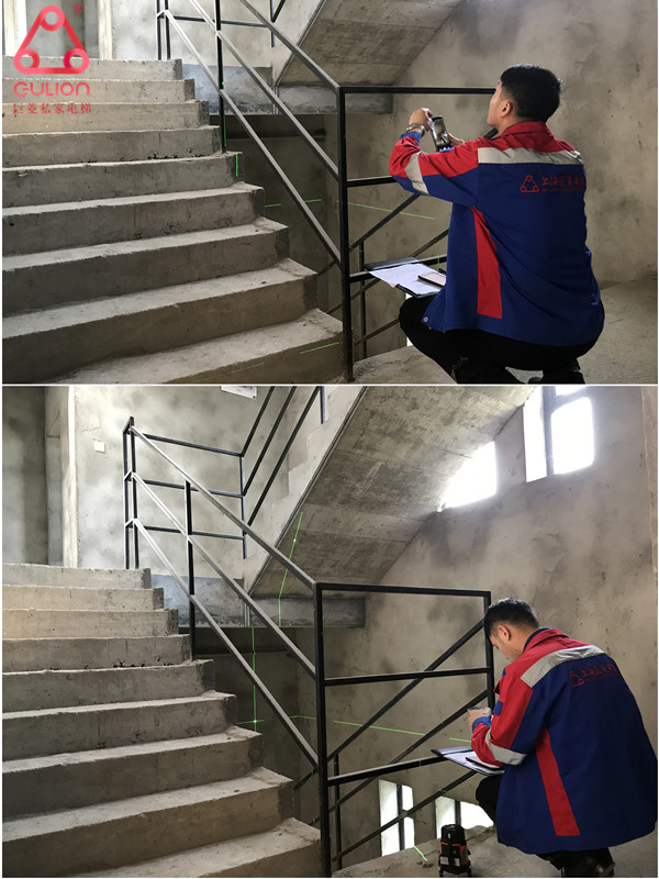 上海平台式电梯，松江新城带地下室4层别墅电梯
