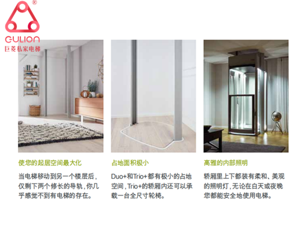 复式楼，阁楼，跃层式家用电梯是怎么安装的？